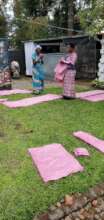 Drying fabrics