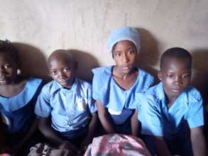 Deborah with her classmates
