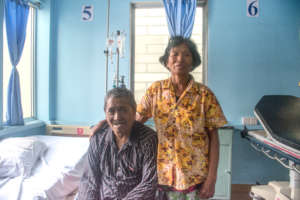 Sorn addmitted on Medical Ward