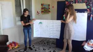 Teenagers teach teenagers
