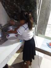 Sreyno did house work at home