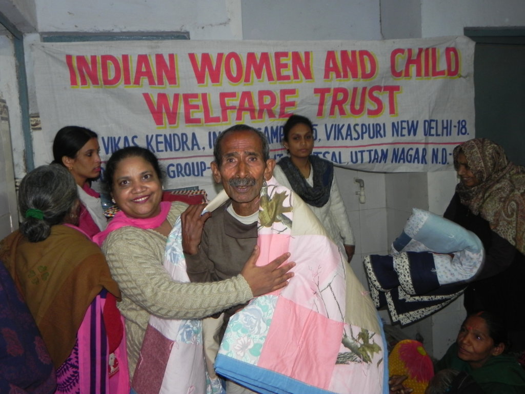 Quilts and blankets for underprivileged families