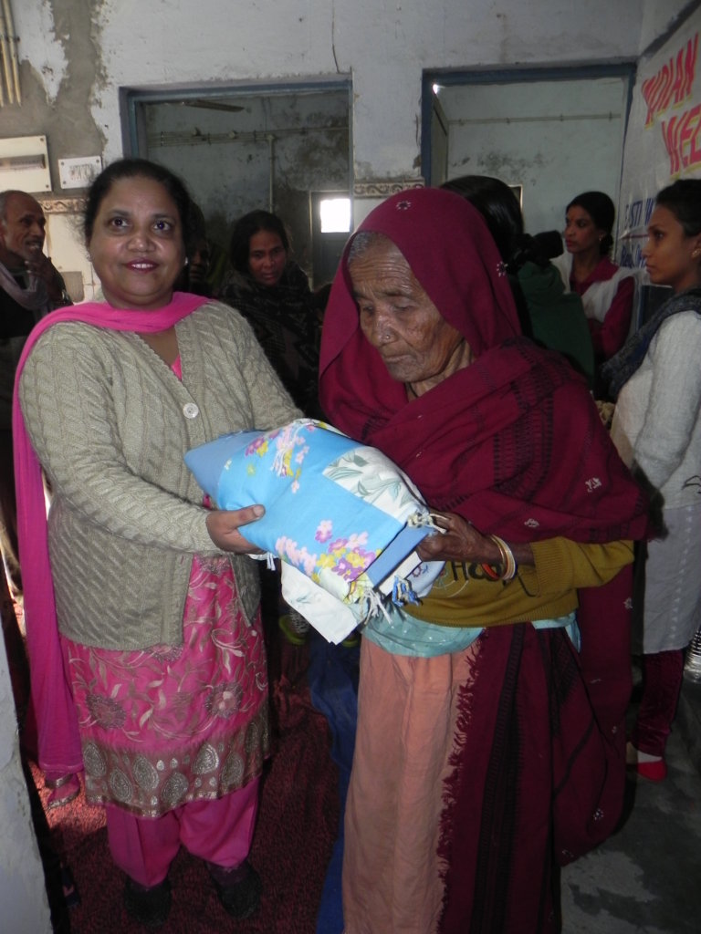 Quilts and blankets for underprivileged families