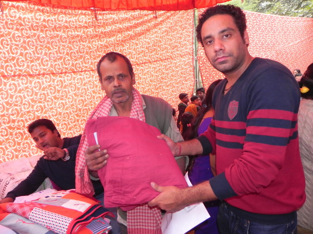 Quilts and blankets for underprivileged families