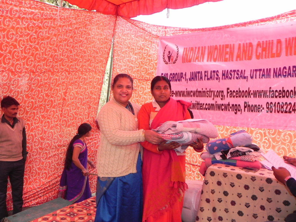 Quilts and blankets for underprivileged families