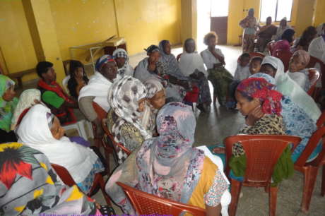 Raising income for 70 single Mom's living in slum