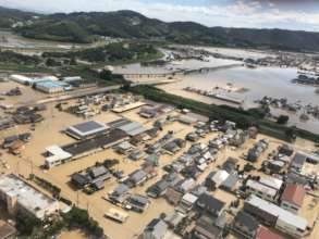 Emergency Response to Western Japan Floods
