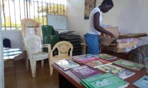 Arranging books