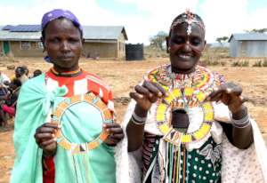 Joyce (Pokot) and Ester (Samburu) will share a cow