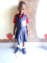 Lucky, age 5, now in her third and final year.