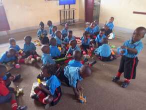 Baby class during play time
