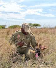 Vodka & handler in action -Photo by Etienne Gerber