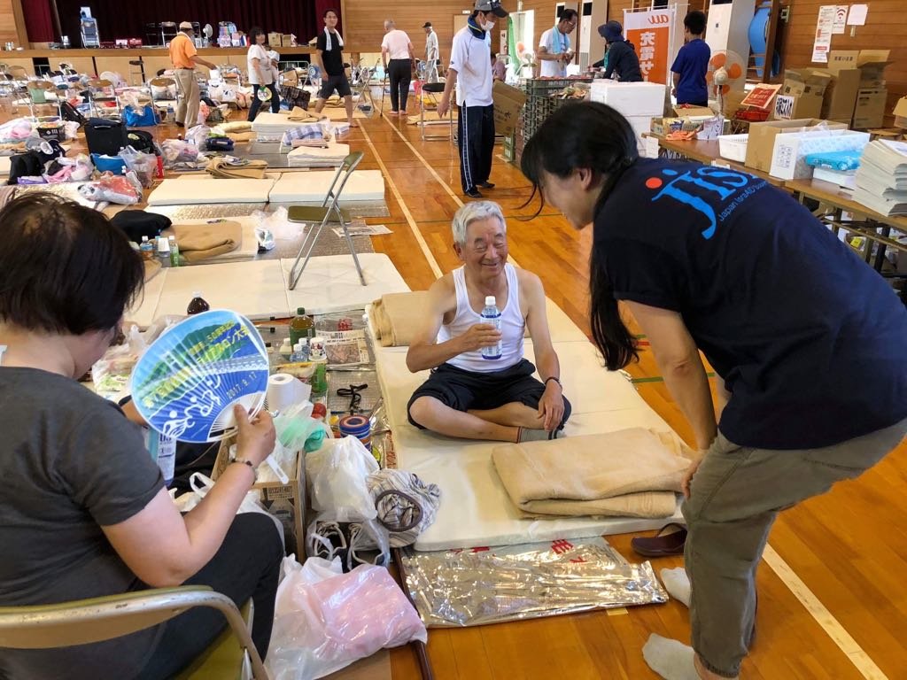 Flood Relief in Okayama