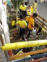 Students in School Garden