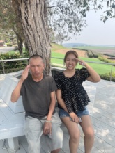 Ploy and her dad