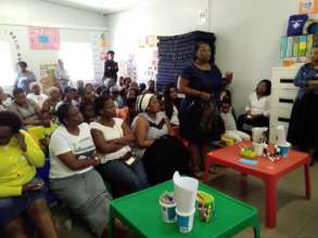 Parents at workshop