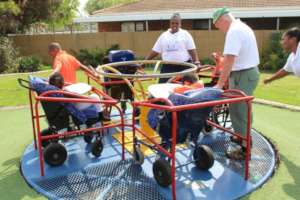 Lonwabo children having fun