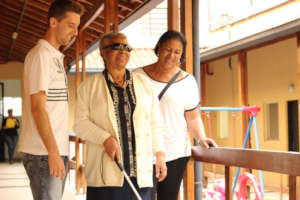 Provision rehabilitation with white cane