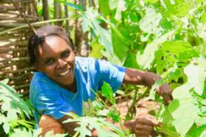 Families plant gardens to lower food costs.