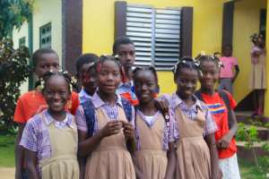 Pre-COVID, 82% of school-age kids were in school.