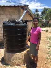 Your generosity provides water catchment systems.