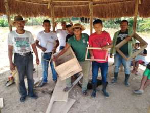 Building new beehives
