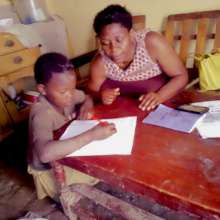 School Staff Conducting At-Home Learning