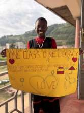 One Class. One Legacy. Rukundo's first Primary 7.