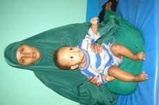 Nimo Suleiman, 10 months, club feet