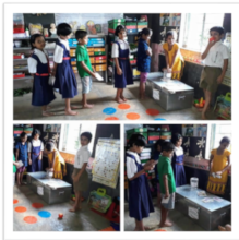 ATM game for mathematics fun