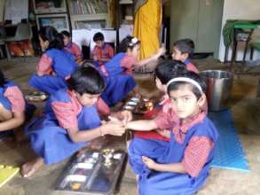 Rakhi making for trees