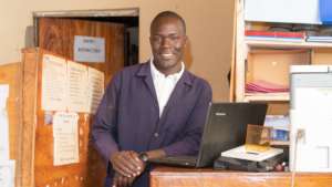 Innovator at his Computer Shop