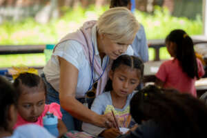 our volunteer tutor Claudia