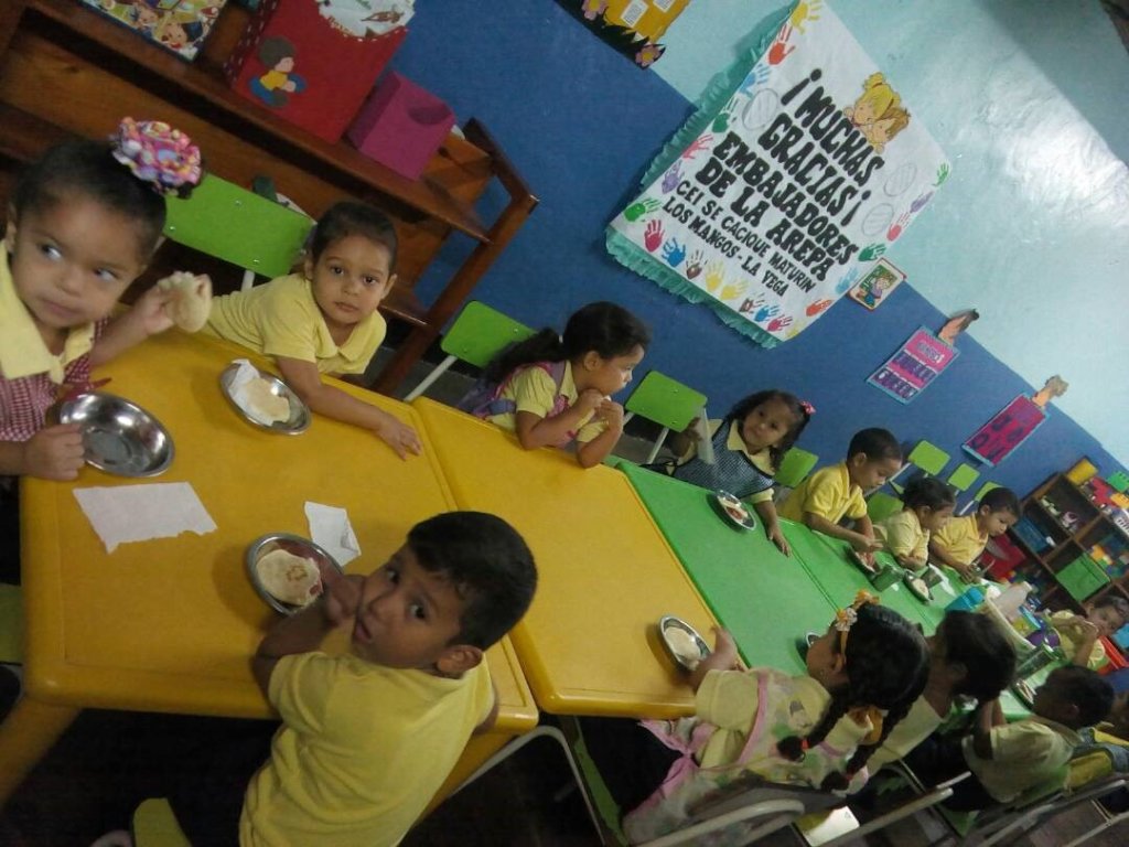 Breakfast at Pre-School Cacique Maturin