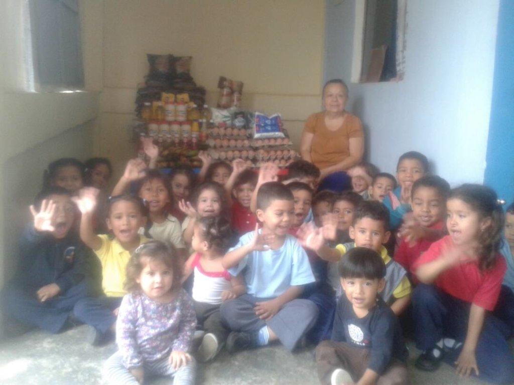 Children of the Pre-School "Semillas del Manana"