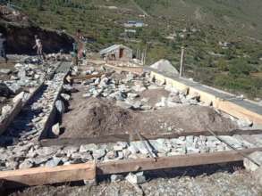Canteen/kitchen foundations
