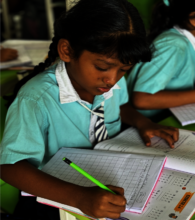 Student completes a FOREFRONT school assignment