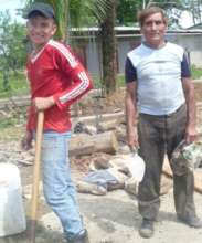 fathers proud of work on preschool construction