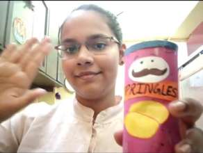 Enacting a Conversational English Piece with Props