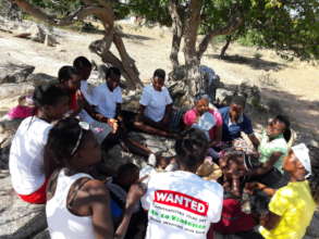 Young women's group meeting