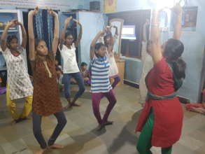 Dance Therapy for a physical fitness