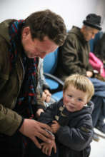 Patient Welfare beneficiary with his father