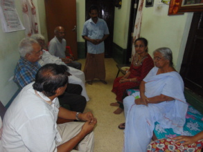 Discussion with Panchayath President
