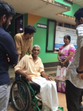 Free Mobility Equipments to Flood Victims