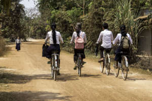 Children look forward to returning to school