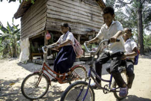 Going to school