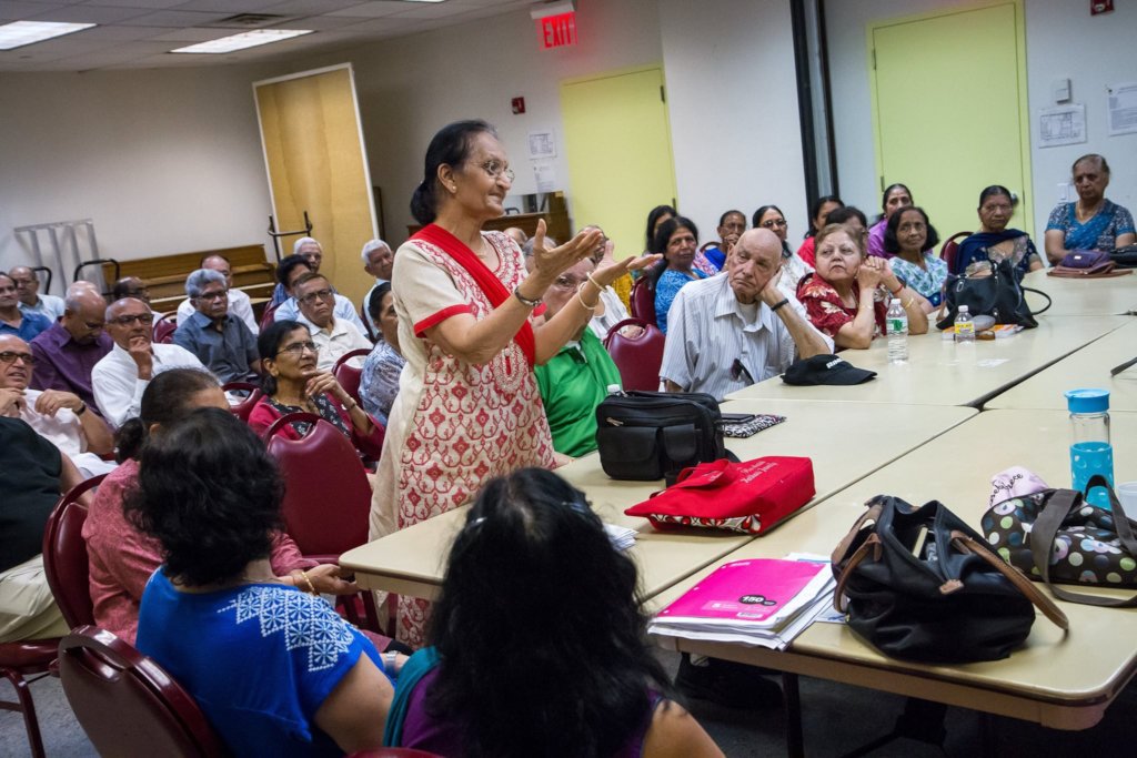 Build a senior center for 500 South Asian seniors