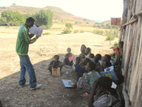 Donkey library for 1,250 rural Ethiopian children