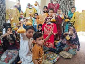 Children Receive New Clothes for Eid and Biryani