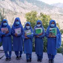 Students receive books during 1st week of school